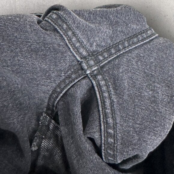 Reformation Julia High Cigarette Jeans Pacific Black Womens Size 25 Denim Raw - Picture 13 of 15